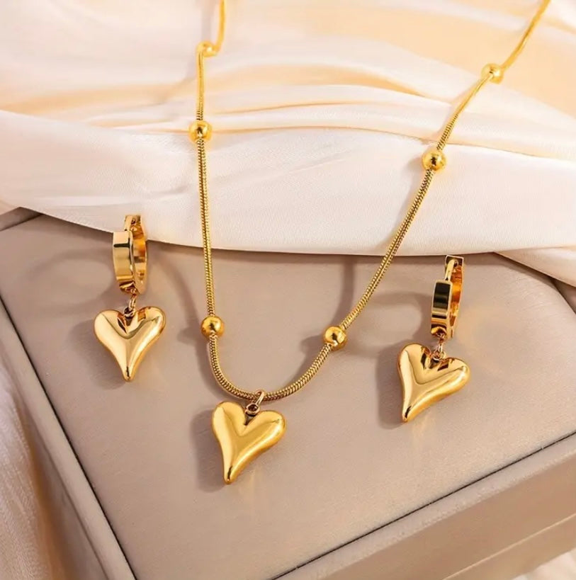 Love Drop Stainless Steel Set