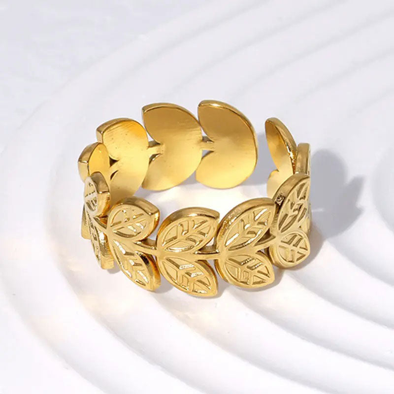 Olive Leaf Ring