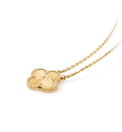 Golden Vancleef Necklace