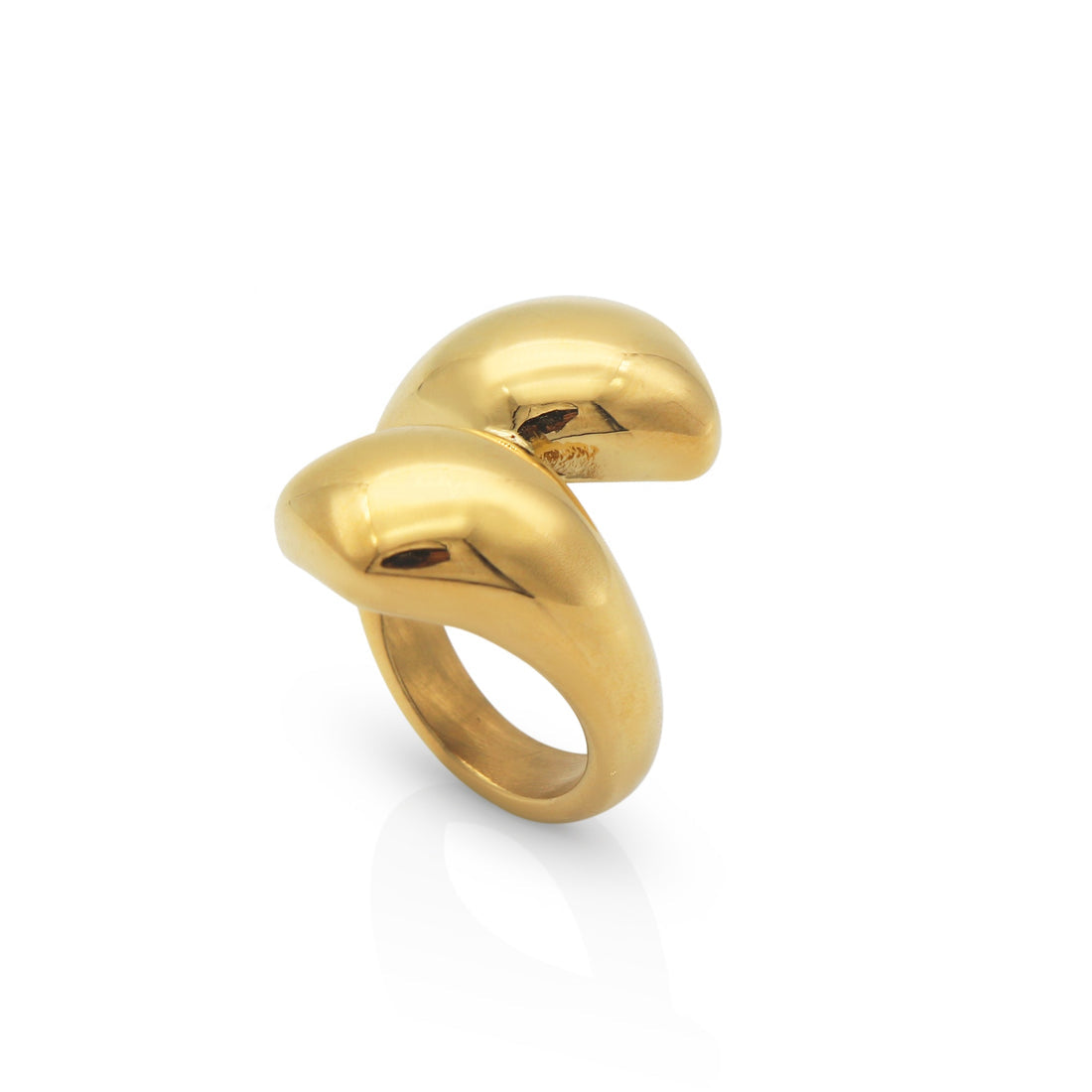 Chunky Gold Dome Ring
