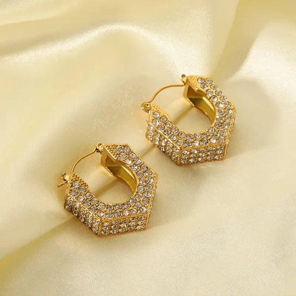 U Geometric Chunky Hoops