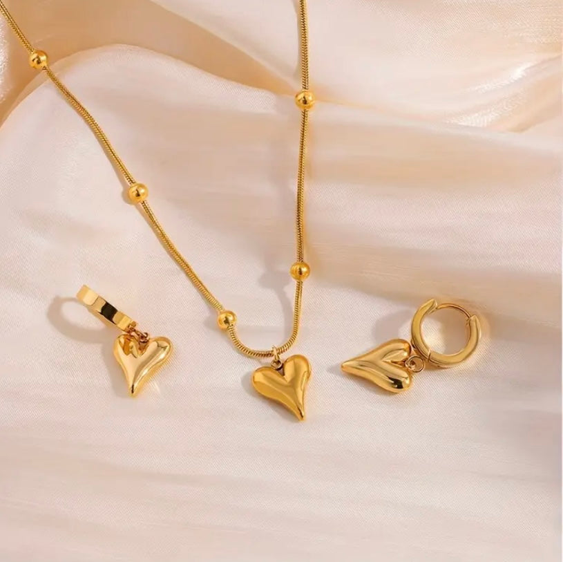 Love Drop Stainless Steel Set