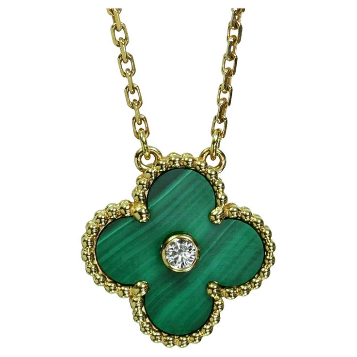 Green Vancleef Necklace