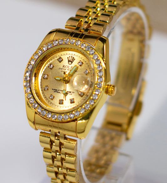 Ro-lex Golden Aura DateJust
