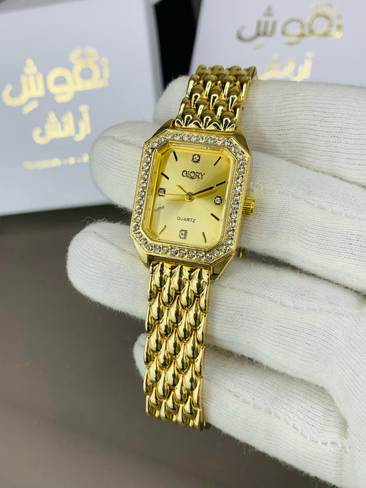 Glory Golden Edge Stainless Steel Watch