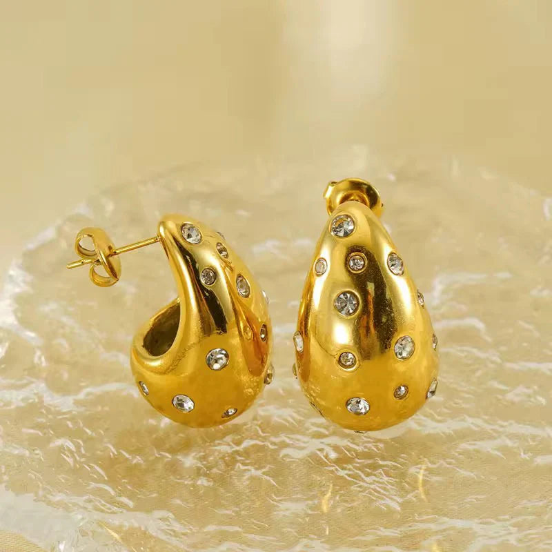 Teardom Earrings 18k