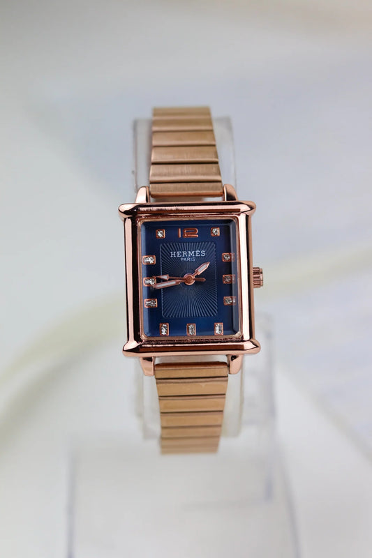 Hermes Blue Square Sparkle