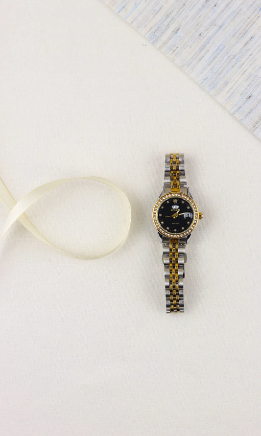 Ro-lex Twotone Timepiece Day-Date