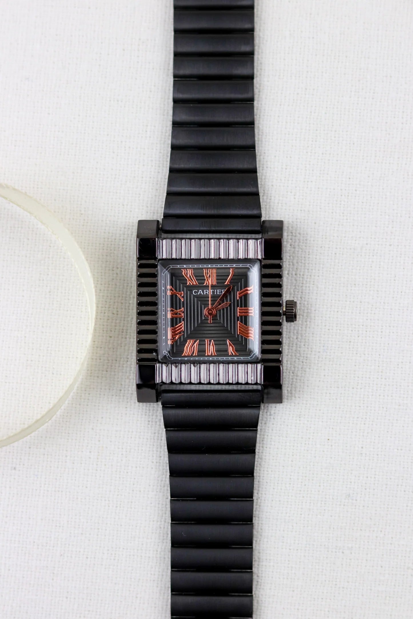 Hermes Full Black Square Sparkle