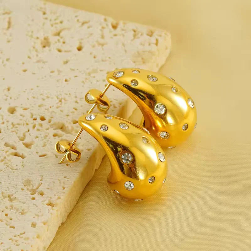 Teardom Earrings 18k