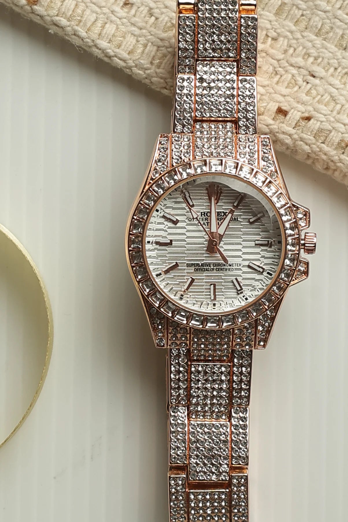 Rol-ex Lady Oyster - Rose Gold