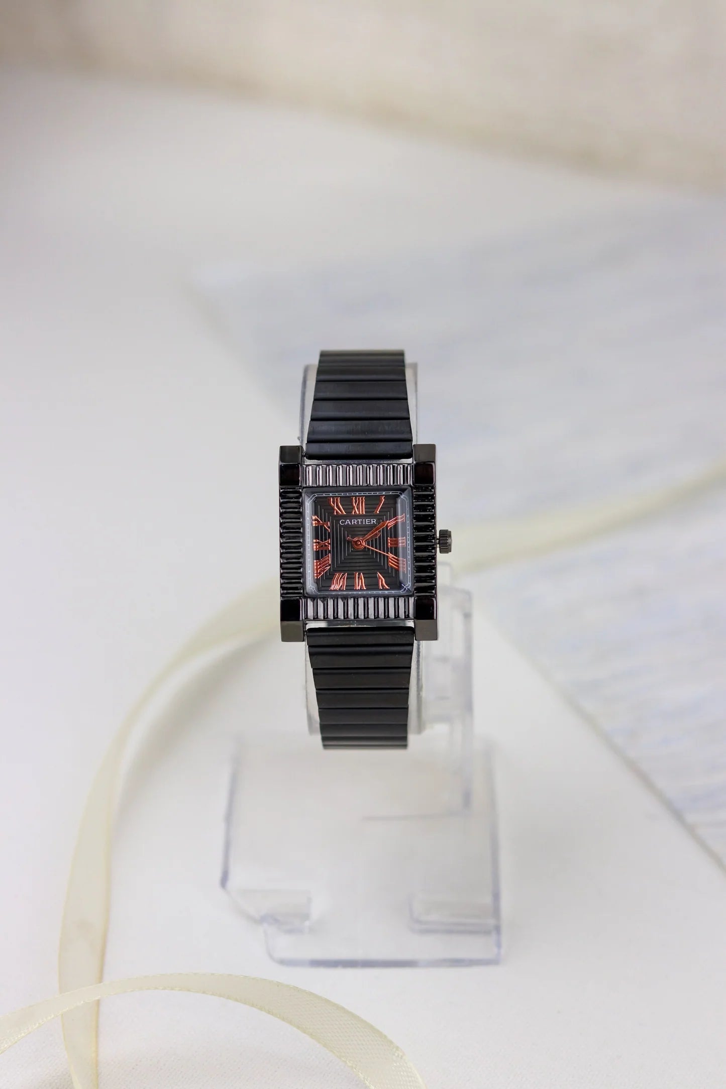 Hermes Full Black Square Sparkle