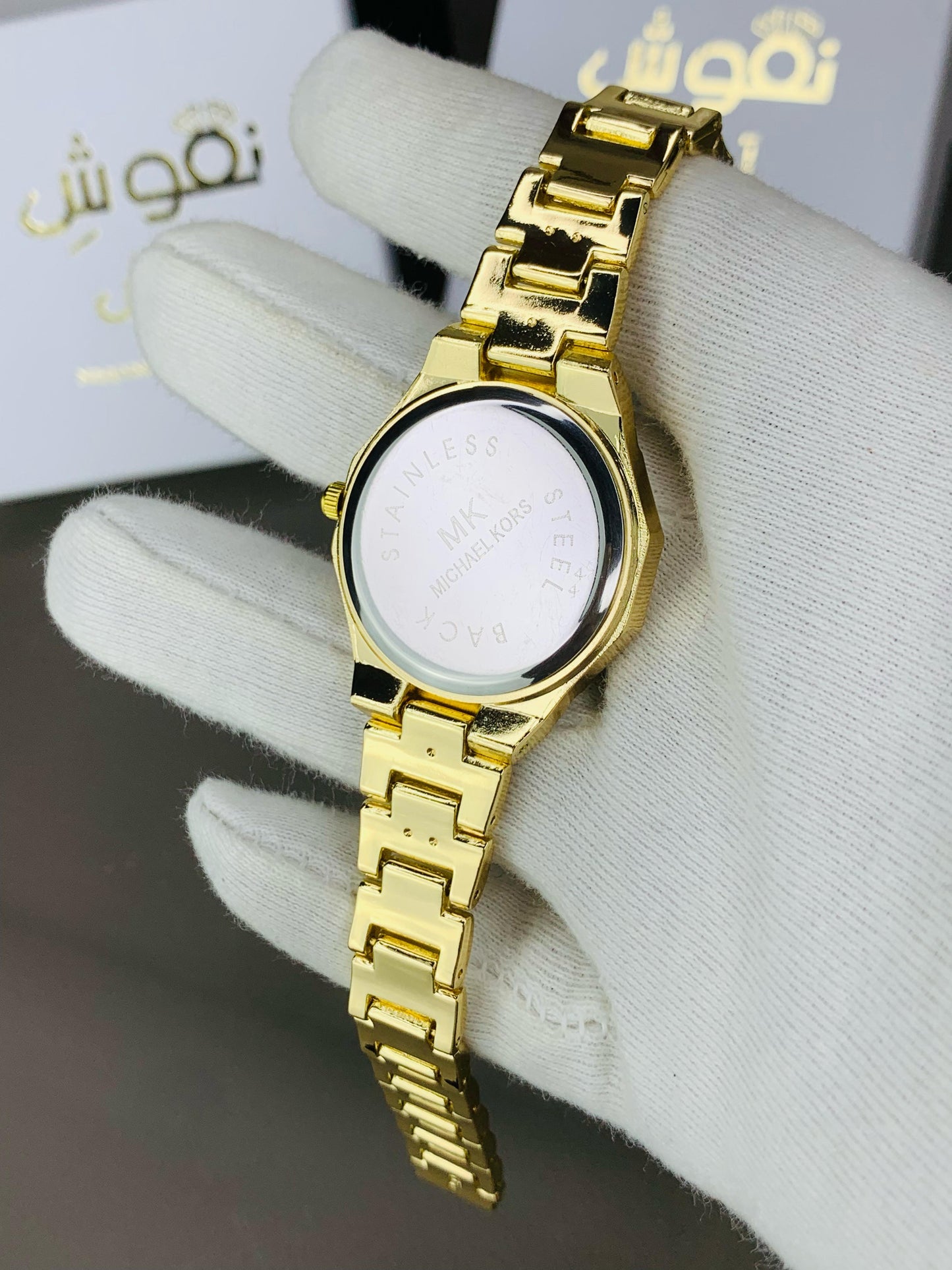 Michael Kors Twilight Luxe Stainless Steel Watch - Golden