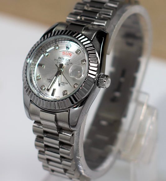 Ro-lex Ice Luxe Day-Date