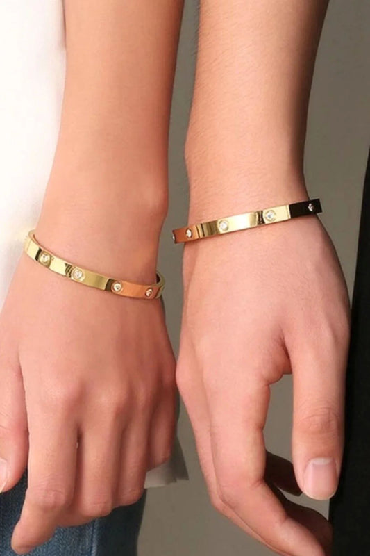 Love Bangle Cartier Pack of two with box packaging (Standard Size)