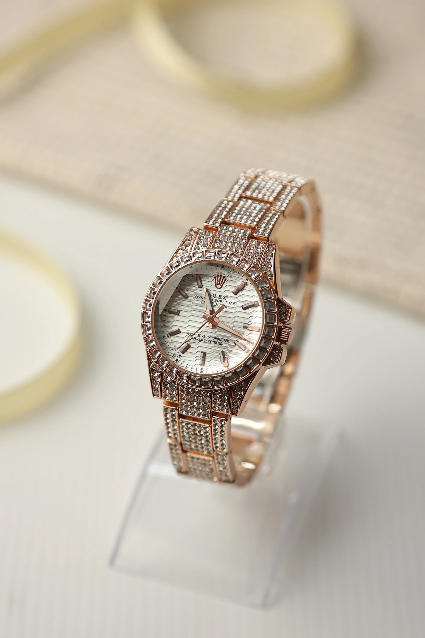 Rol-ex Lady Oyster - Rose Gold