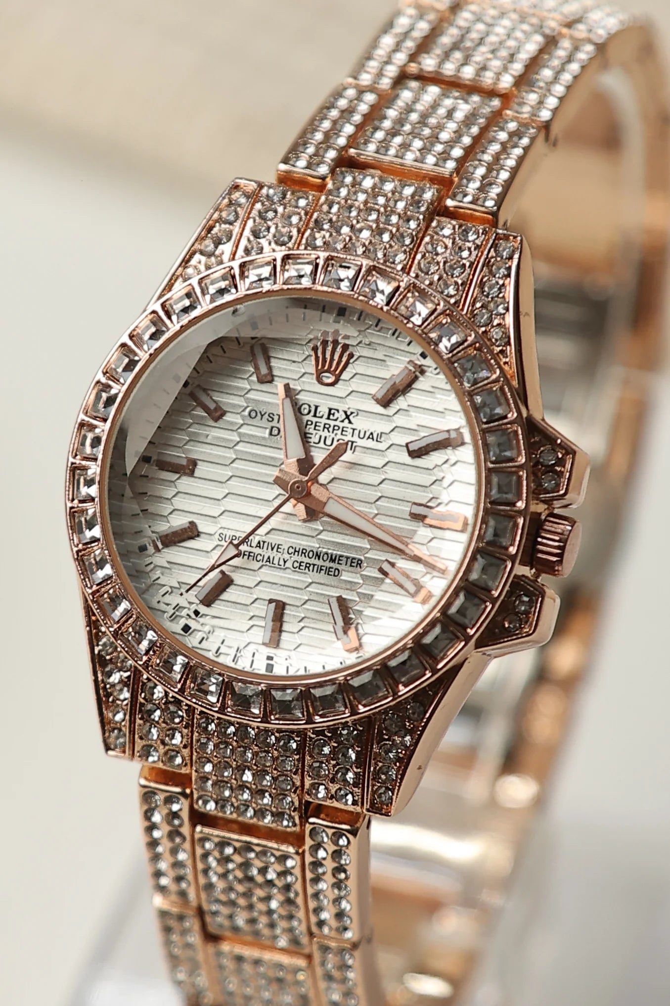 Rol-ex Lady Oyster - Rose Gold