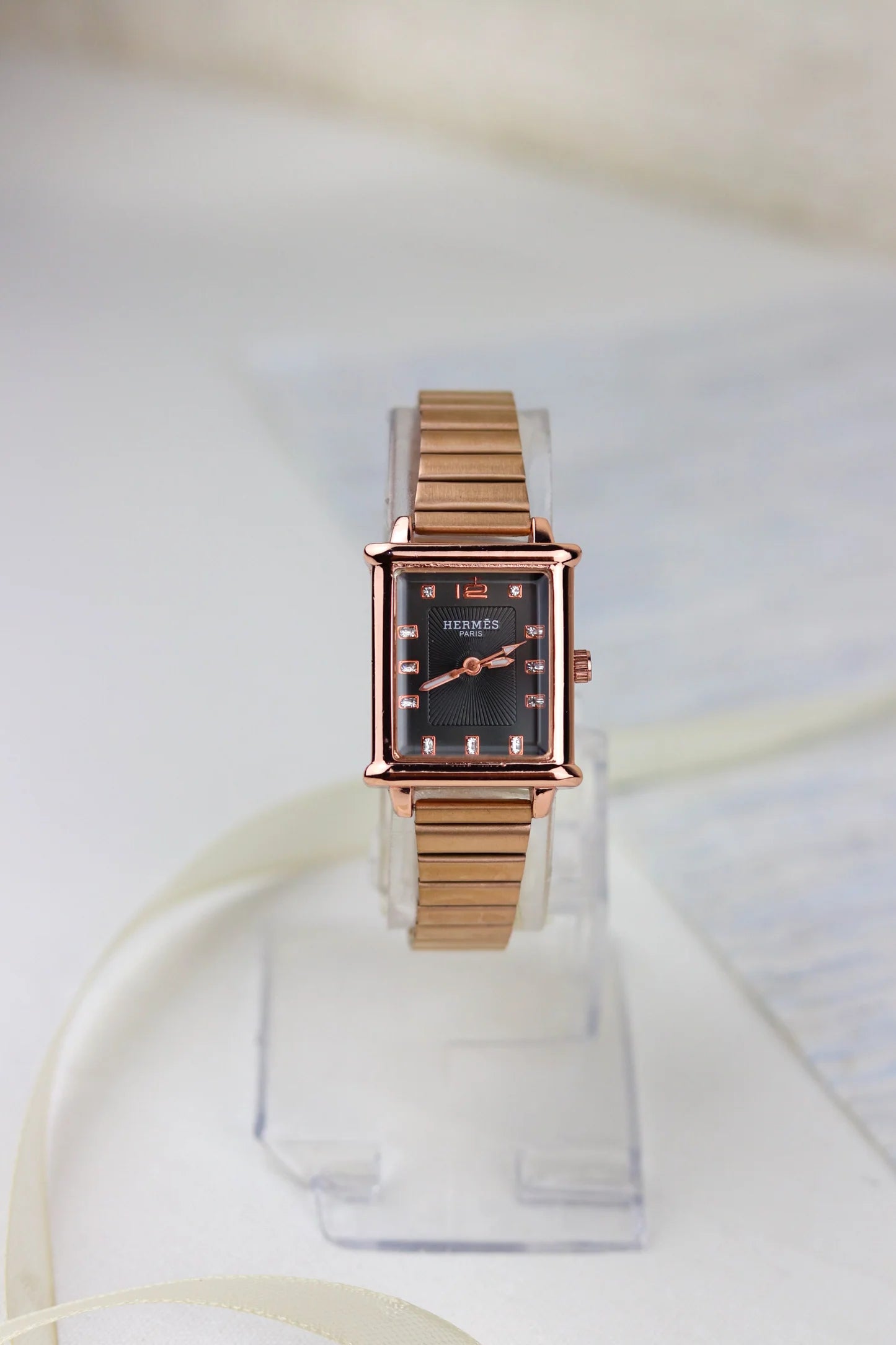 Hermes Black Square Sparkle