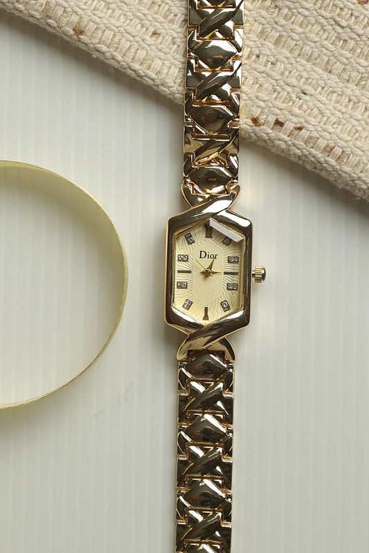 Dior Petal Chain - Golden