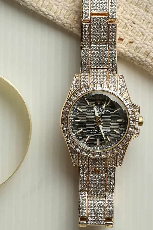 Rol-ex Lady Oyster - Black Dial