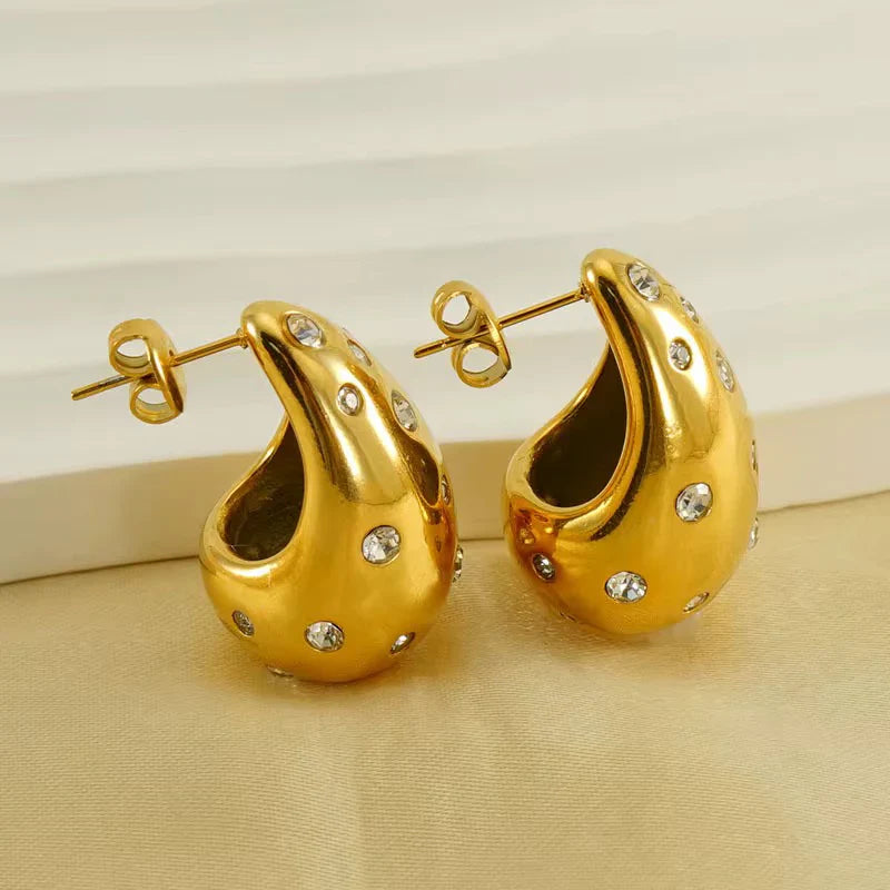Teardom Earrings 18k