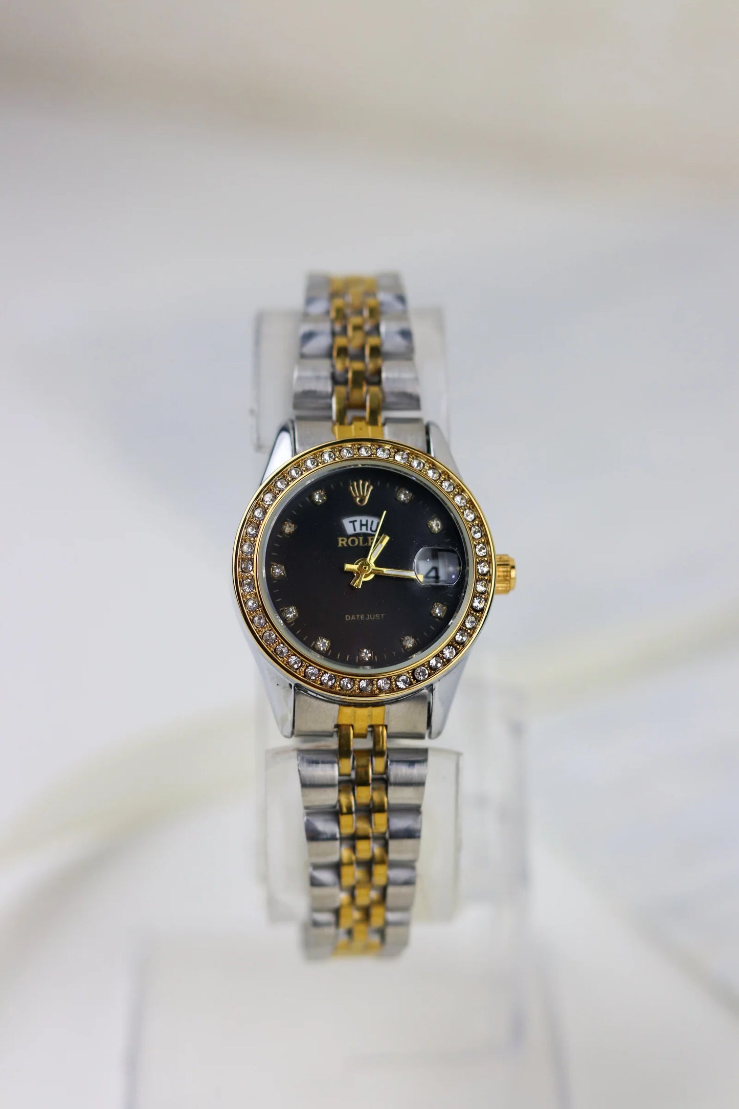 Ro-lex Twotone Timepiece Day-Date