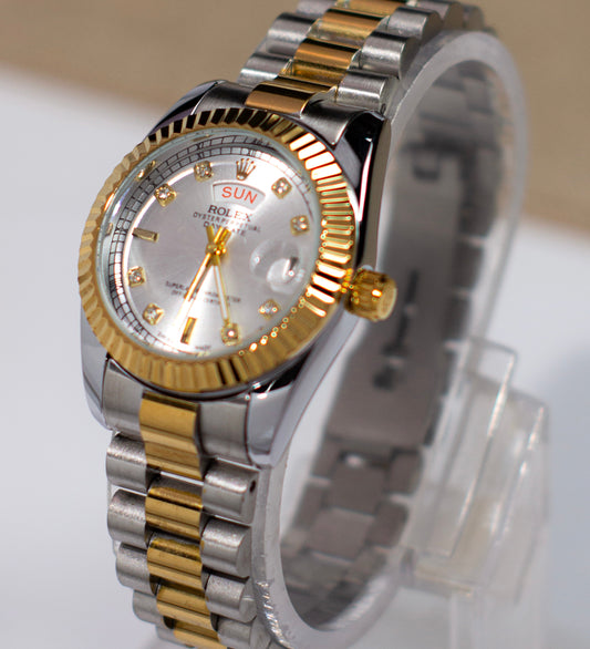 Ro-lex Pearl Charm Day-Date
