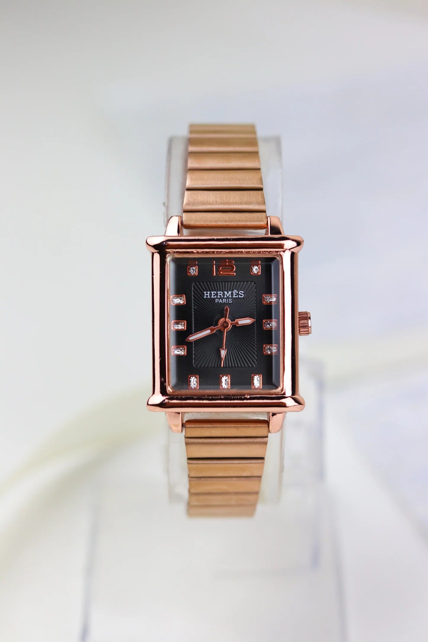 Hermes Black Square Sparkle
