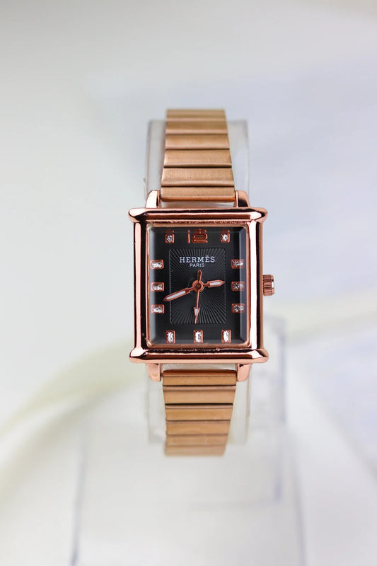 Hermes Black Square Sparkle