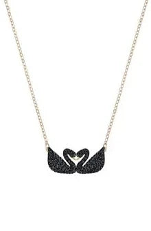 Double Swan Necklace
