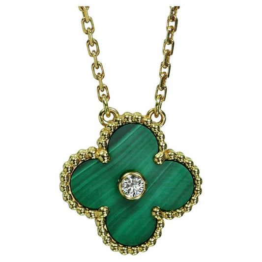 Green Vancleef Necklace