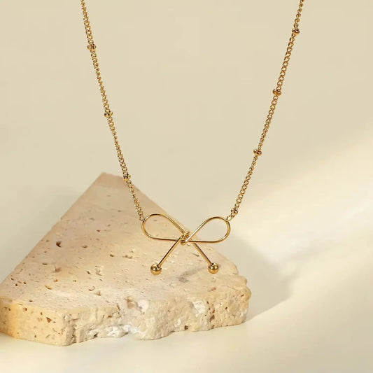 Sweetheart Bow Necklace