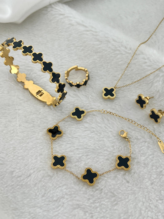 Complete Clover Jewellery Set